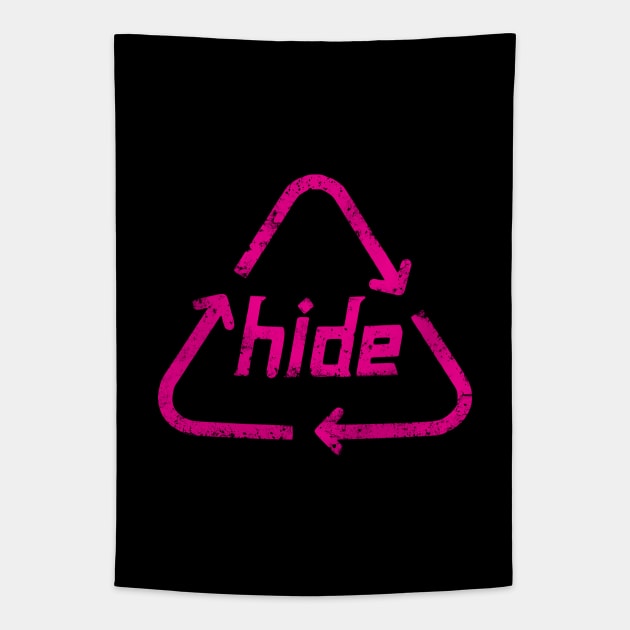 Hideto Matsumoto Anniversary [Recycle logo Pink] Tapestry by teresacold