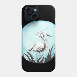 Snowy Egret Phone Case