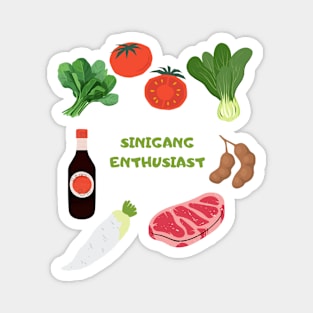 Sinigang Enthusiast, Filipino Food, Funny, Relatable, Cooking Magnet