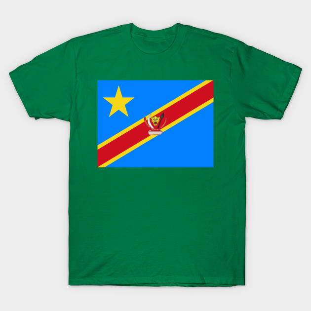 Dr Congo Flag Democratic Republic Of The Congo T Shirt Teepublic