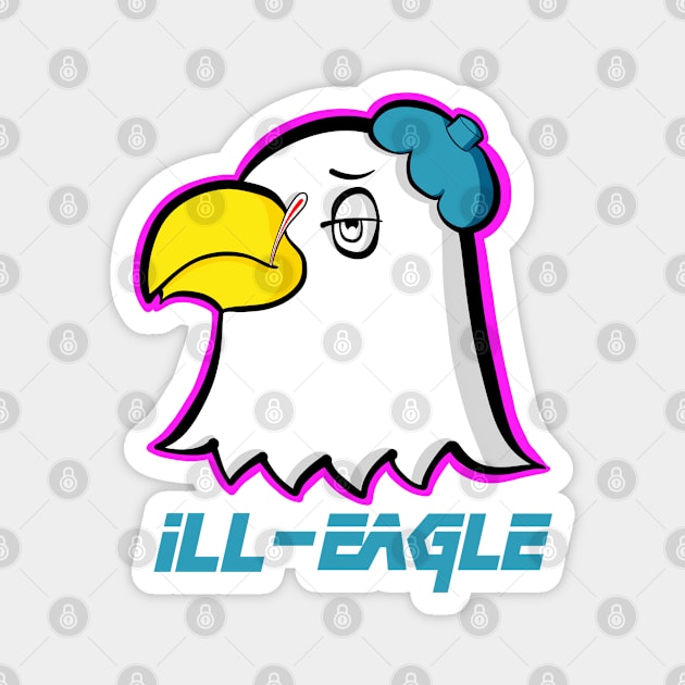 Ill-Eagle Magnet by Art by Nabes