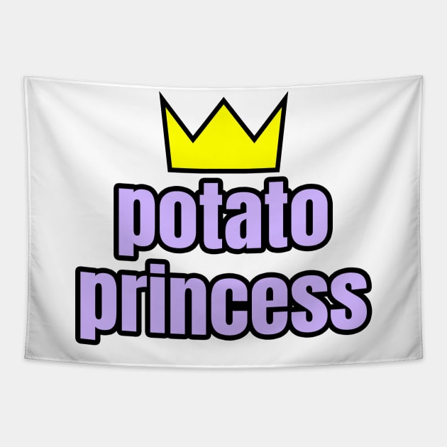 Potato Princess Tapestry by LunaMay