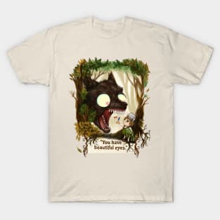 Over The Garden Wall Forest Sketch T-Shirt, MULTI