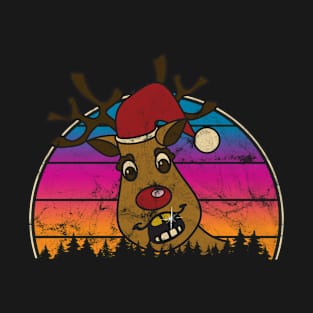 Ugly Christmas Sweater Rudolf T-Shirt