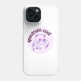 spectrum cool cat Phone Case