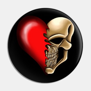 Broken heart Pin