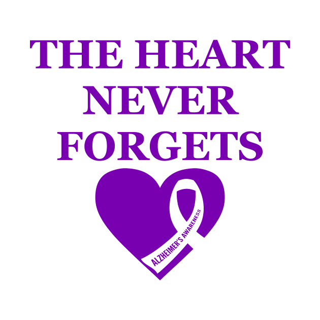 The heart never forgets, Alzheimer’s awareness by anrockhi