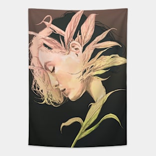 Plant Ideas In Her Head Tapestry