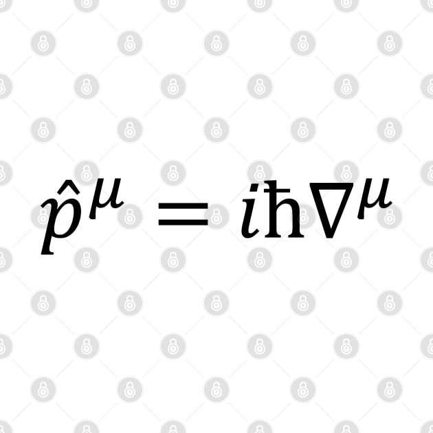 four vector momentum operator of relatvistic quantum physics by NoetherSym