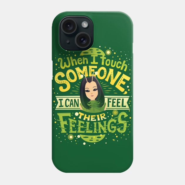 Empaths feel emotions Phone Case by risarodil