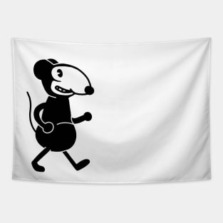 Vintage Wood Mouse 1 Tapestry