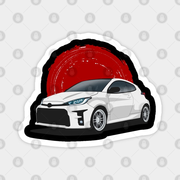 Toyota Yaris GR Magnet by Rebellion Store