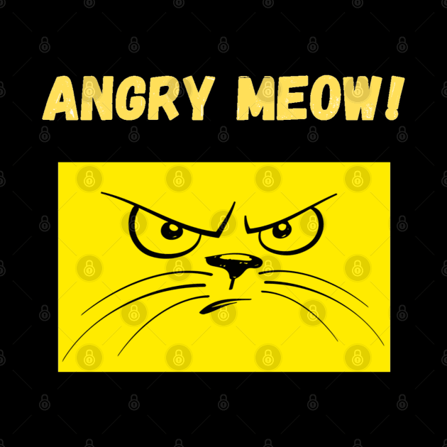 Angry Meow by Boga