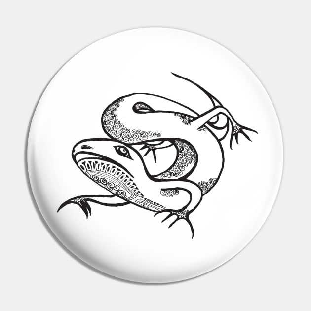 Salamander Pin by Koon