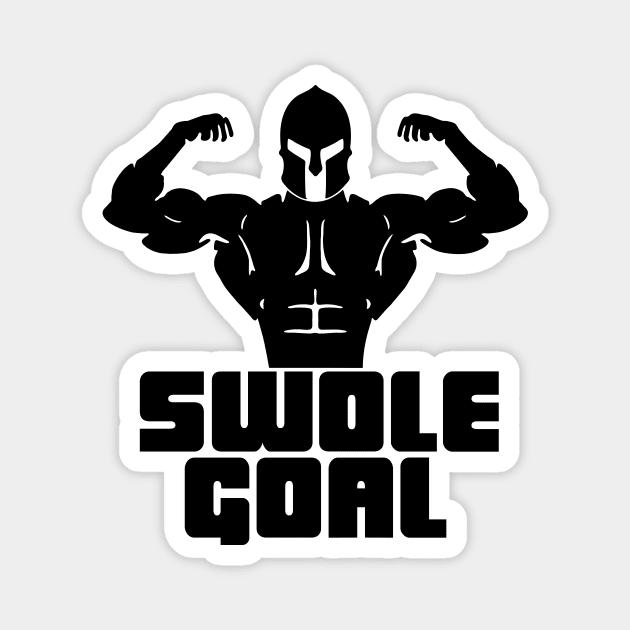 Swole Goal Magnet by LordNeckbeard