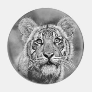 TIGER CUB Illustration Pin