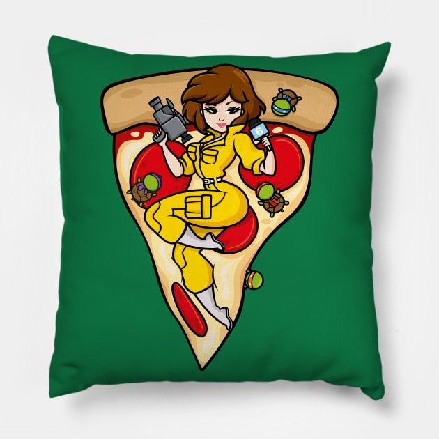 Interview with the Ninja Turtles Pillow by vivaiolet