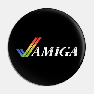 Commodore Amiga - Retro logo Pin