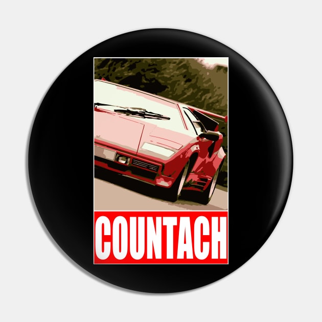 Lamborghini Countach Pin by 5thmonkey