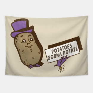 Potatin' Potato Tapestry