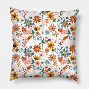 colorful flower Pillow