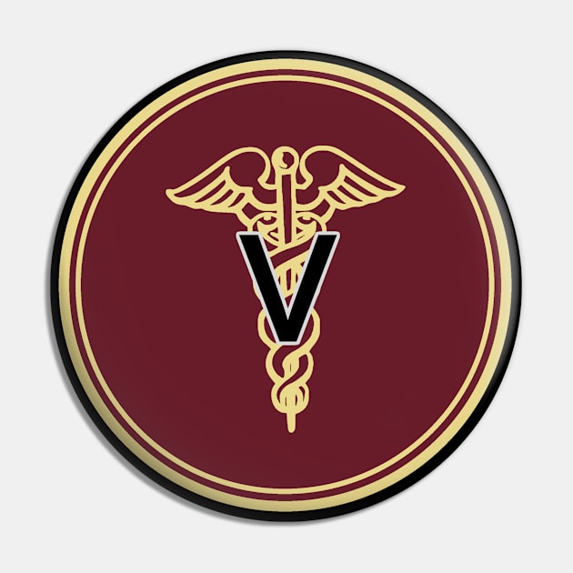 Veterinary Corps Pin by GR-ART