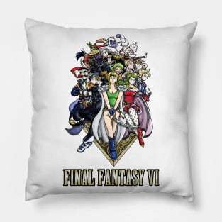 Final Fantasy VI Heroes Pillow