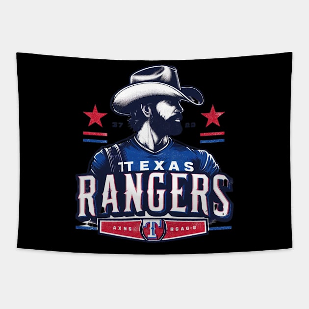 Texas Rangers Tapestry by Bestworker