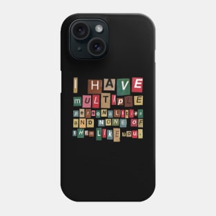 Eclectic Persona Mosaic Phone Case