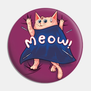 Meow the SuperCat Pin