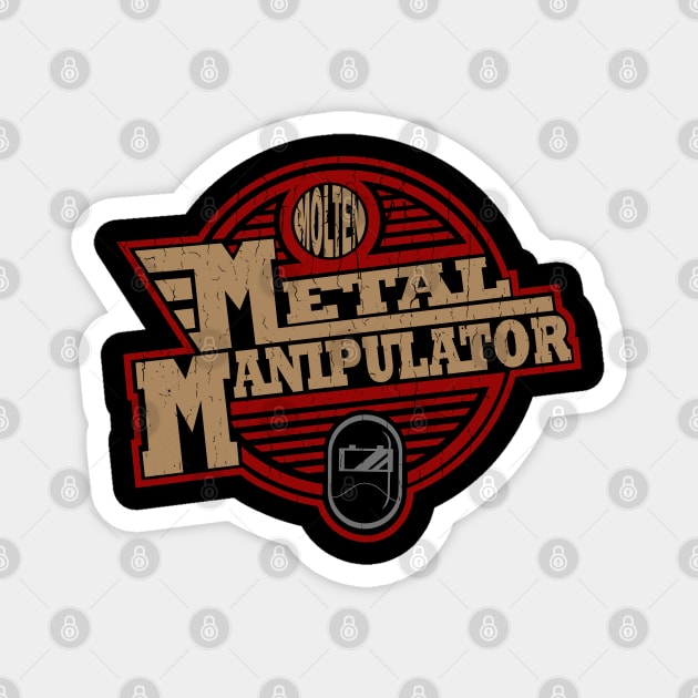 Molten Metal Manipulators Magnet by WeirdedBeardo