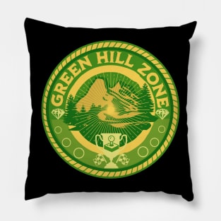 Green Hill Zone Pillow