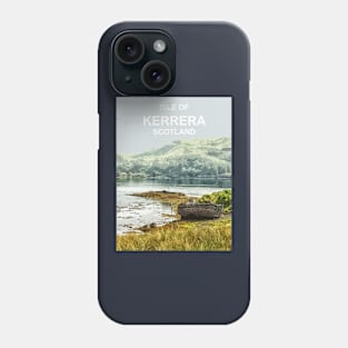 Isle of Kerrera Scotland uk scottish highlands Phone Case