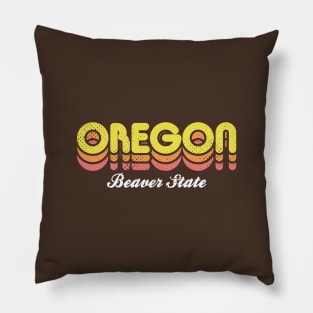 Oregon Beaver State Pillow