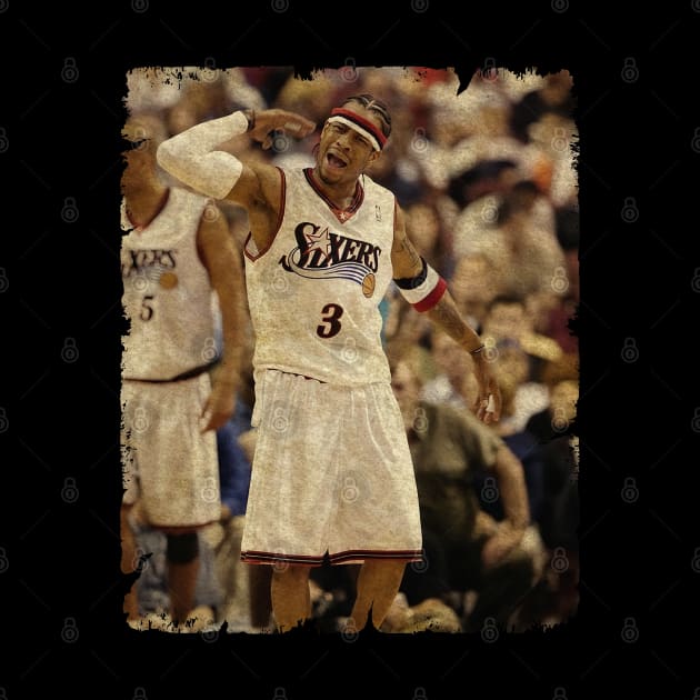 Allen Iverson vs New Orleans Hornets by MJ23STORE