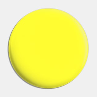 Lanzarote Lemon Acid Neon Yellow Solid Color Pin