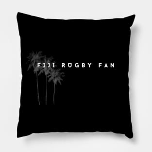 Minimalist Rugby #010 - Fiji Rugby Fan Pillow