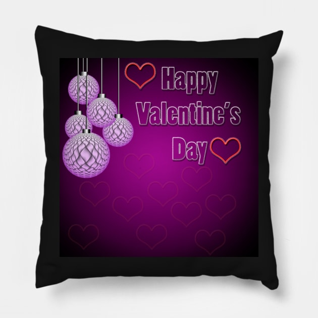 Valentin'e day Pillow by ikshvaku