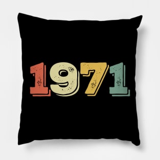 Vintage 1971 Pillow