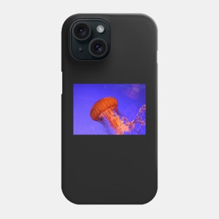 JELLYFISH GLOWING IN THE BLUE OCEAN DESIGN Phone Case