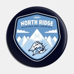 North Ridge Ski Resort Pin