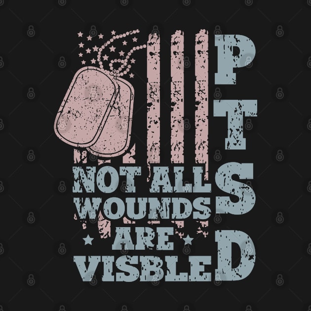 PTSD  Not All Wounds are Visible by jonathanptk