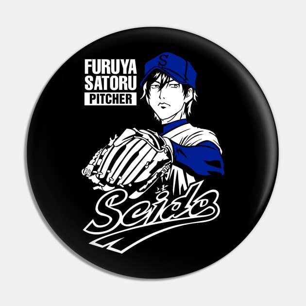 Furuya Satoru - Diamond No Ace Pin by hnmarart