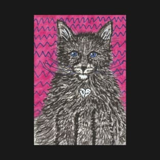 Black kitten T-Shirt