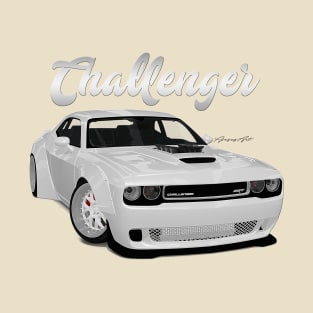 Challenger Drift White Front T-Shirt