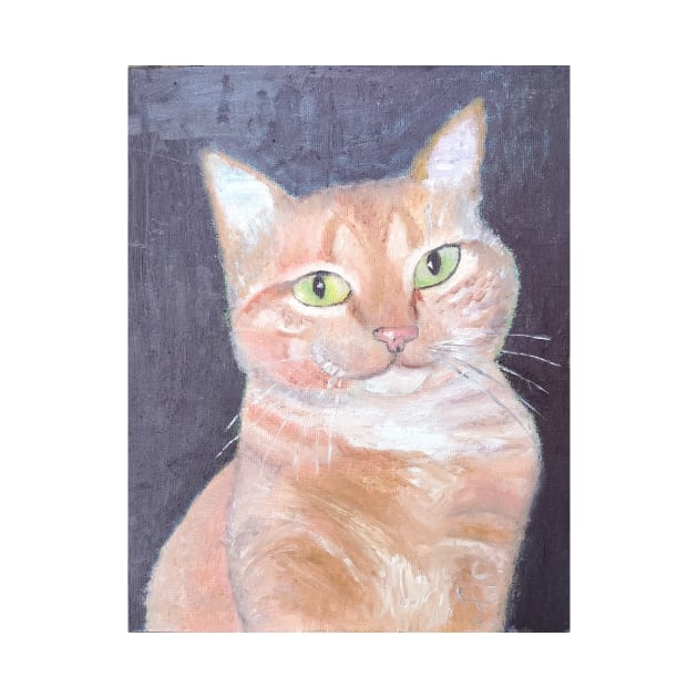 Cat named Cheddar by iragrit