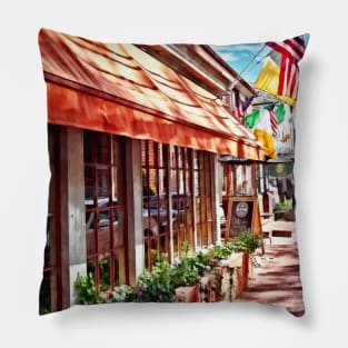 New Hope PA - Outdoor Seating Now Open Pillow