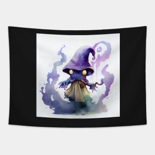 Cute Watercolor Mind Flayer Tapestry