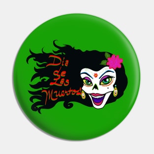 dia de los muertos Pin