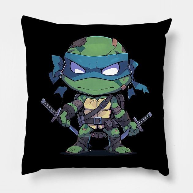 leonardo Pillow by lets find pirate